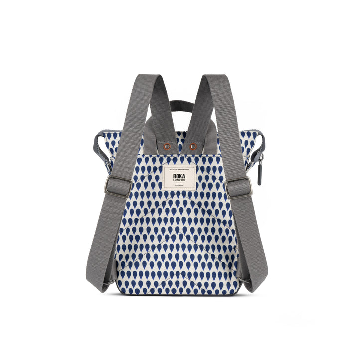 Bantry B Denim Rain Recycled Canvas