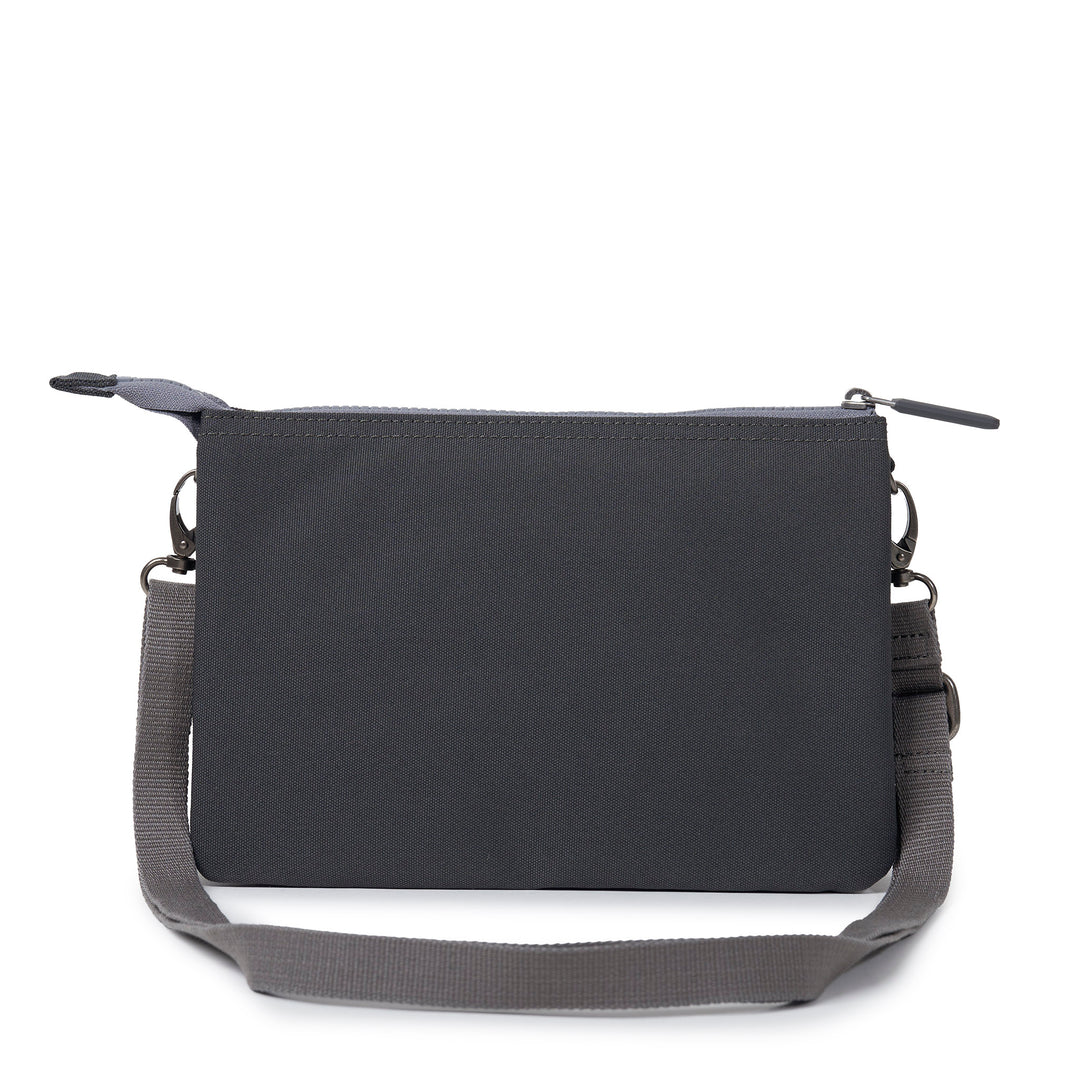 Carnaby Crossbody XL Faded Black Recycled Canvas