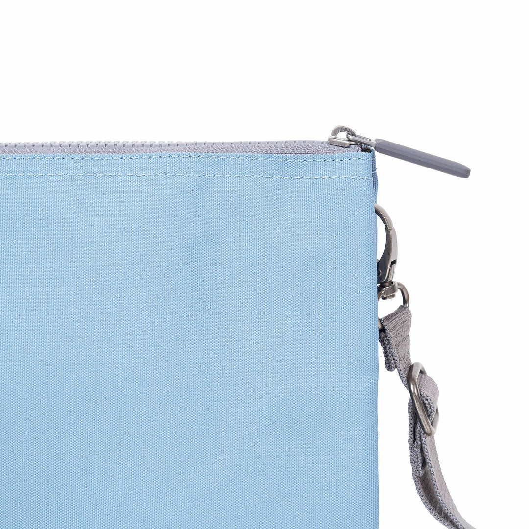 Carnaby Crossbody XL Retro Blue Recycled Canvas