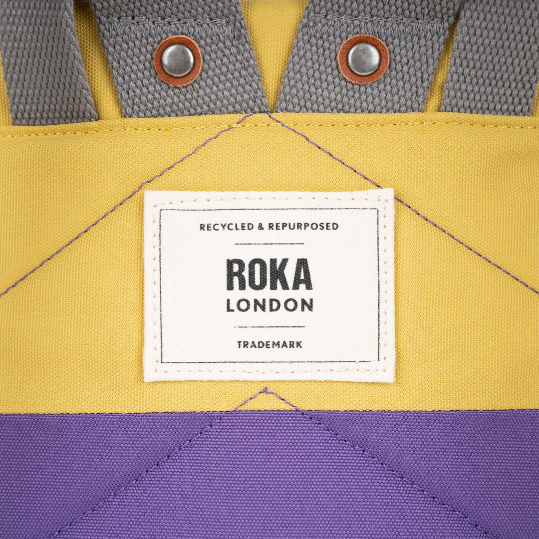 Creative Waste Bantry B Imperial Purple/Bamboo Recycled Canvas