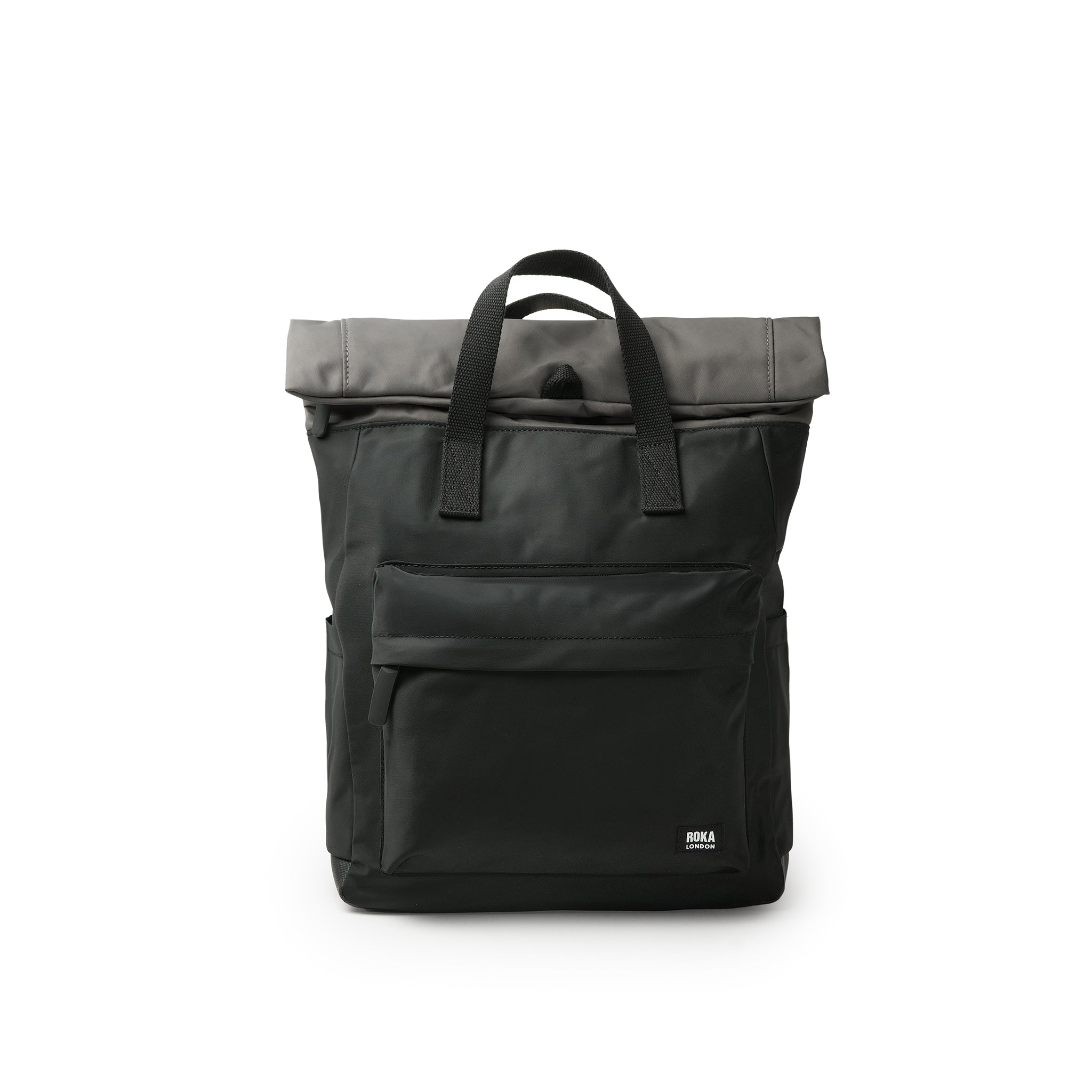 Creative Waste Canfield B Black / Graphite Recycled Nylon – ROKA London