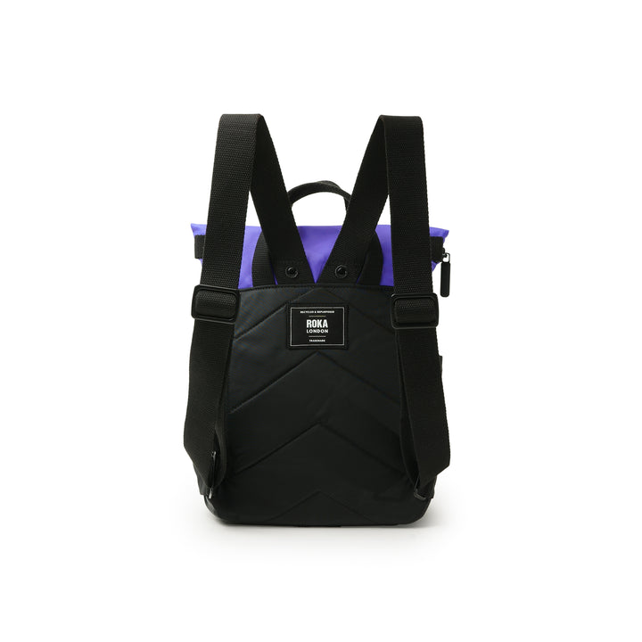 Creative Waste Canfield B Black / Simple Purple Recycled Nylon