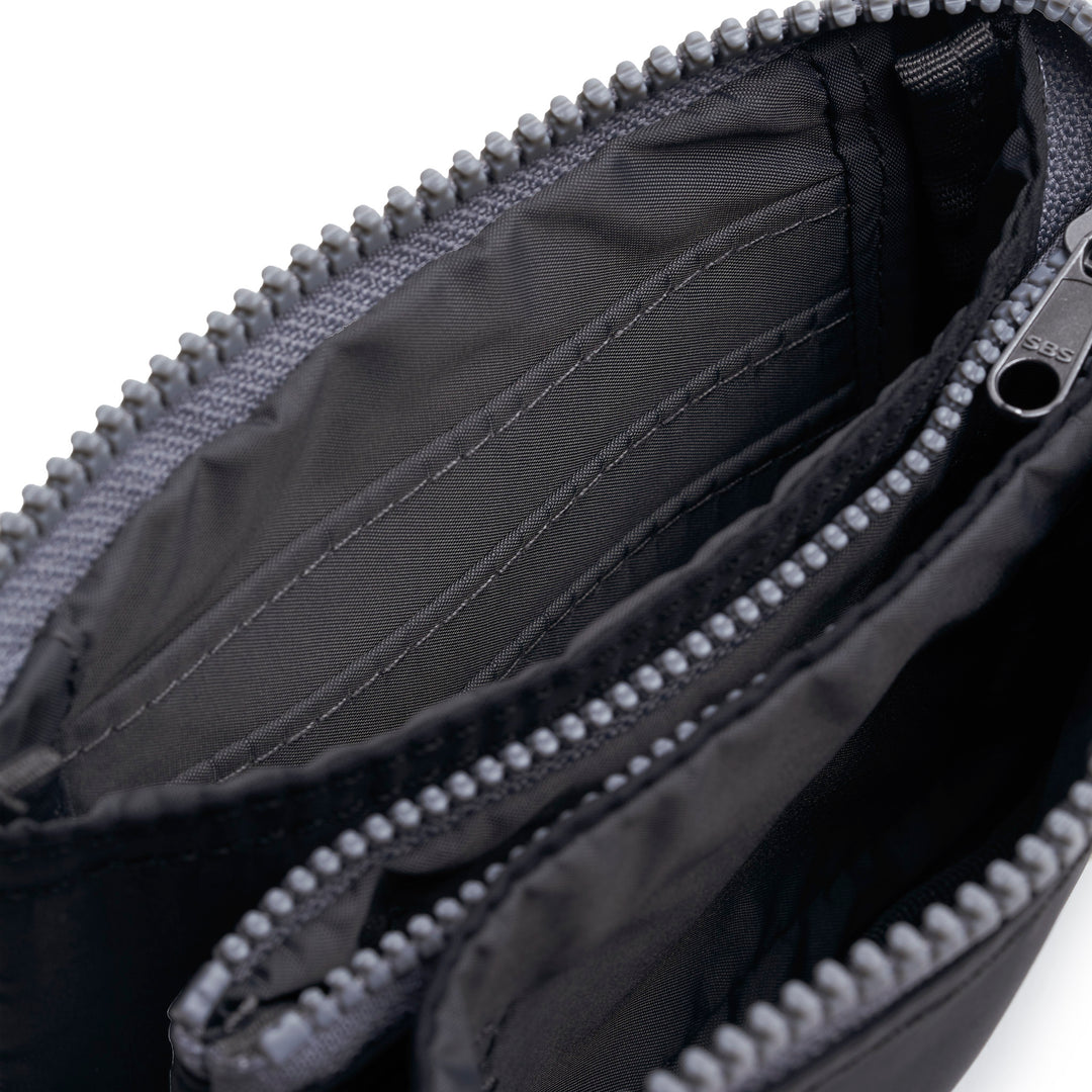 Carnaby Black Recycled Nylon Ripstop