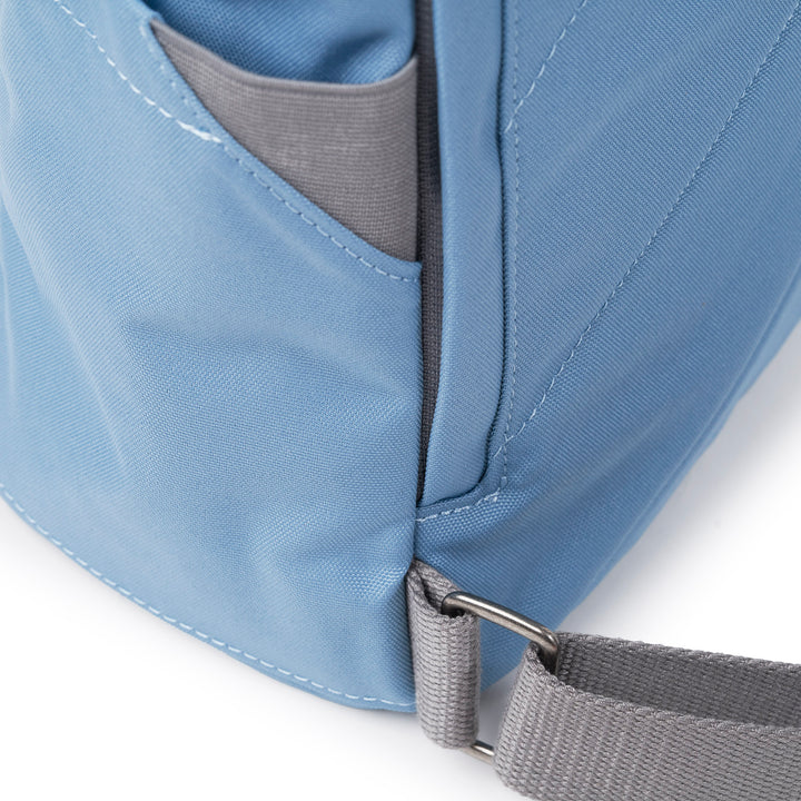 Finchley A Retro Blue Recycled Canvas