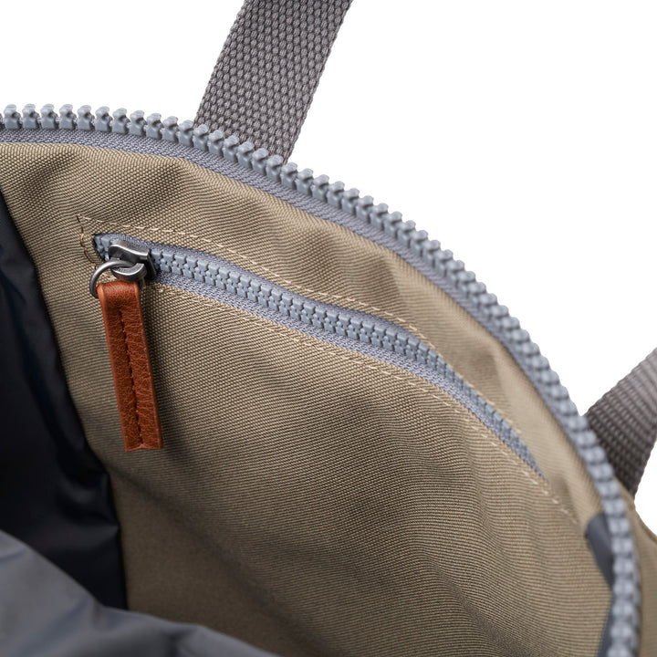 Finchley A Taupe Recycled Canvas