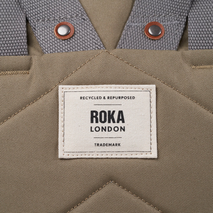 Finchley A Taupe Recycled Canvas