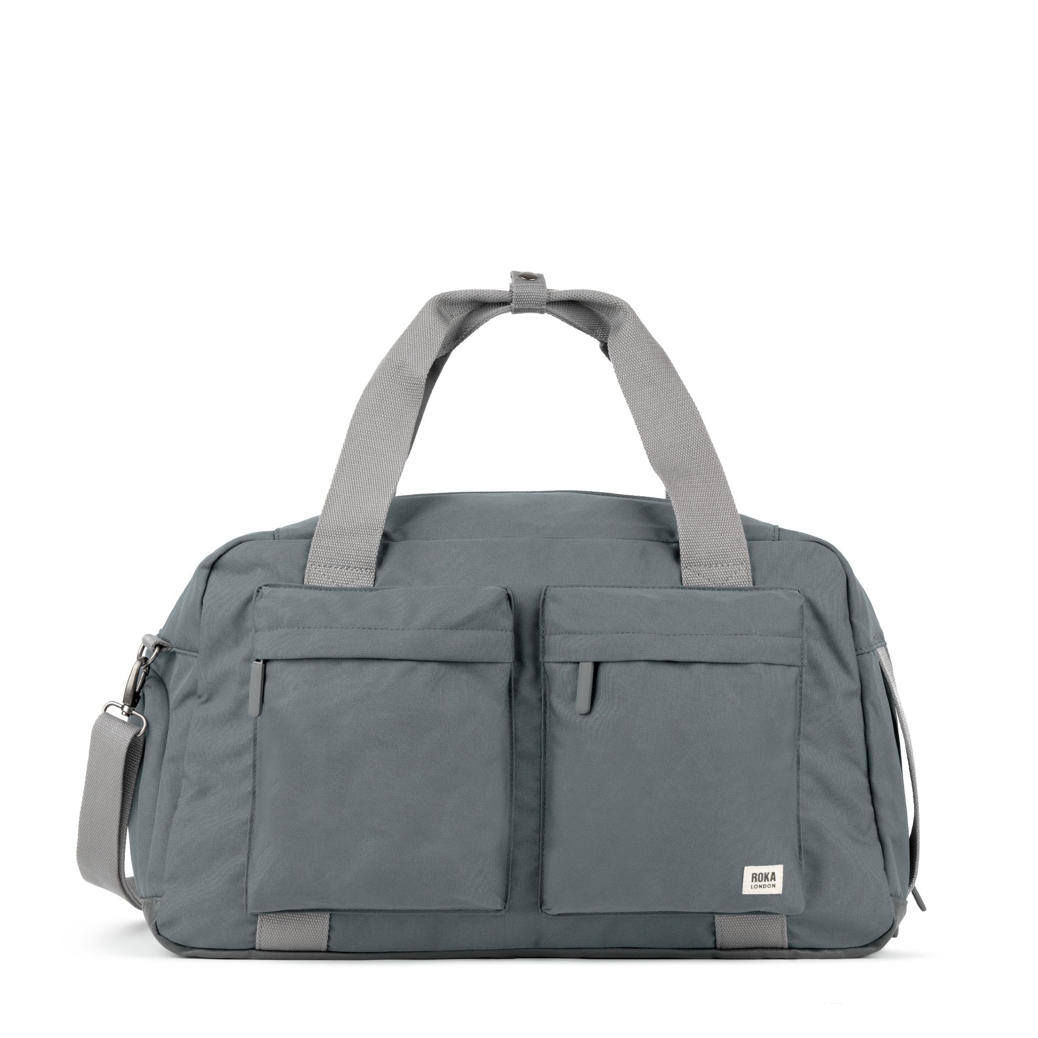 Gatwick Smoke | Recycled & Eco-Friendly Travel Bags | ROKA London