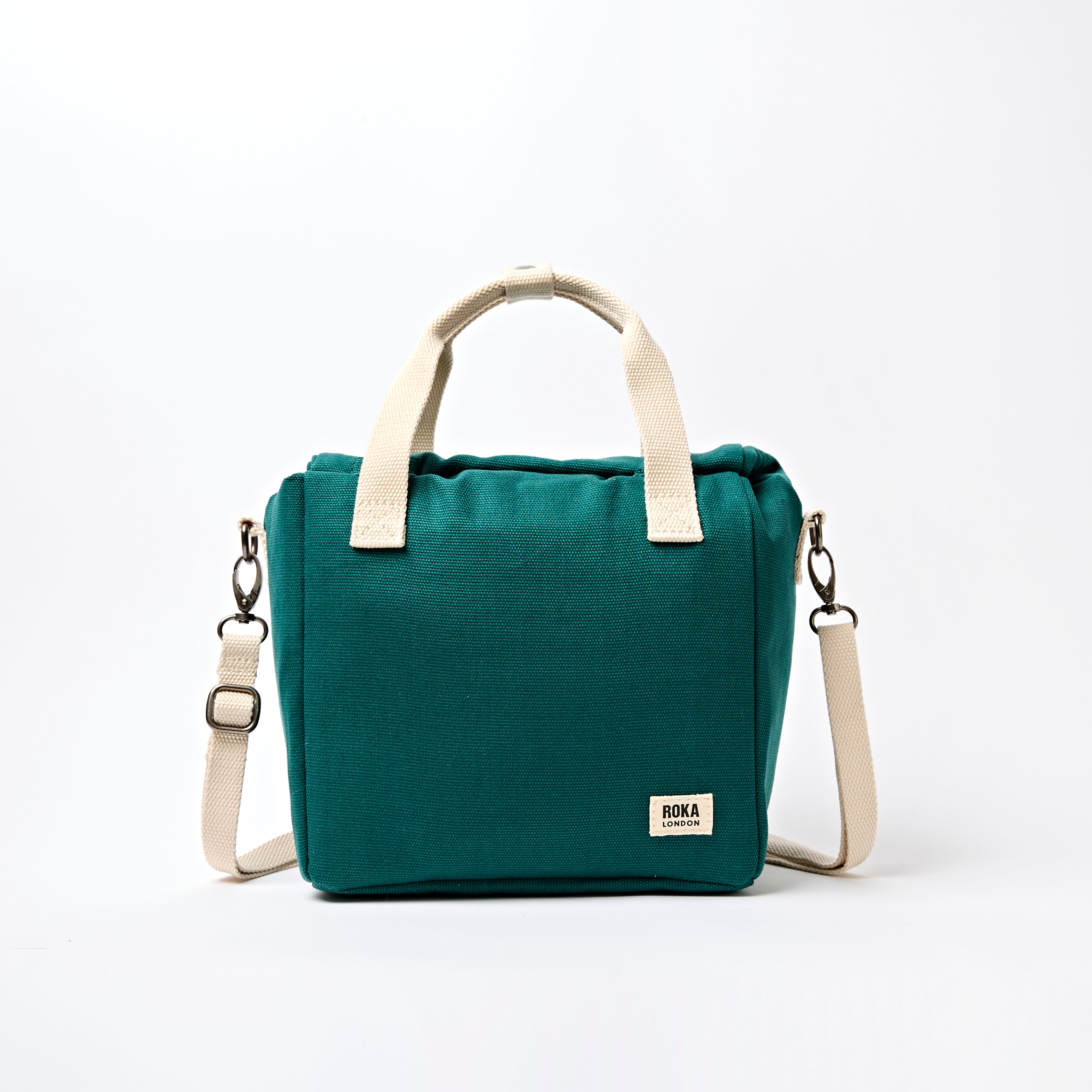 Hampstead Lunch Bag in Teal – ROKA London
