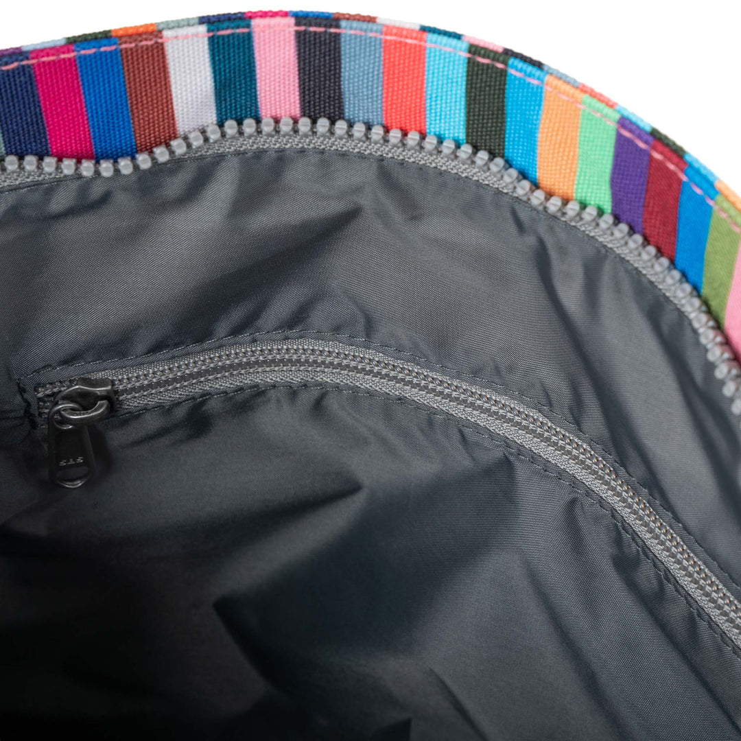 Kennington B Multi Stripe Recycled Canvas