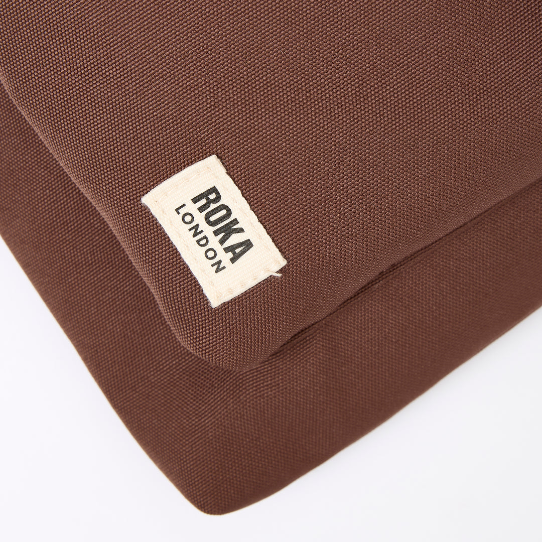 Stratford Large Cocoa Recycled Canvas