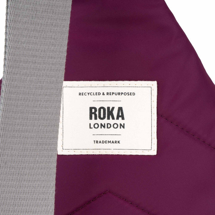 Willesden B Royal Burgundy Recycled Nylon