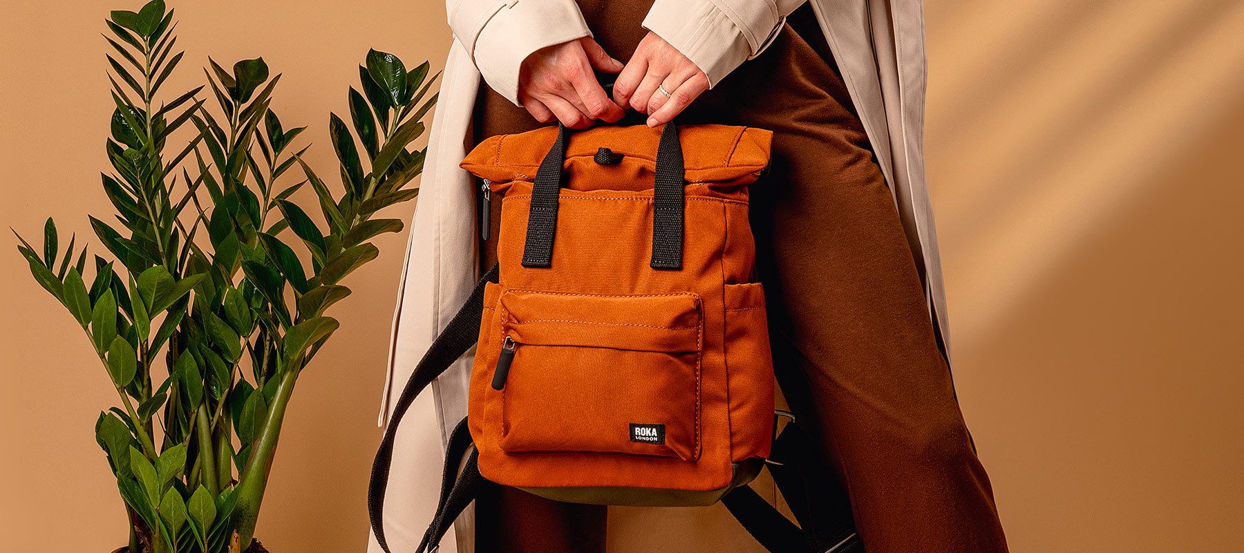 Black Label Collection | Recycled Backpacks | ROKA London