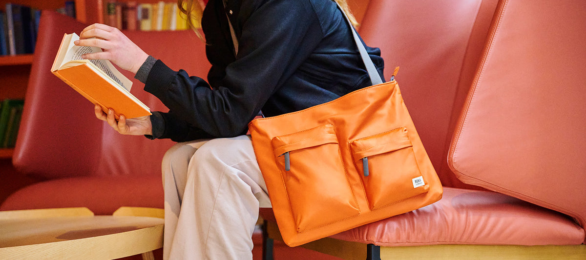 Moorgate M Collection: Multi-Pocket Messenger Bag – ROKA London