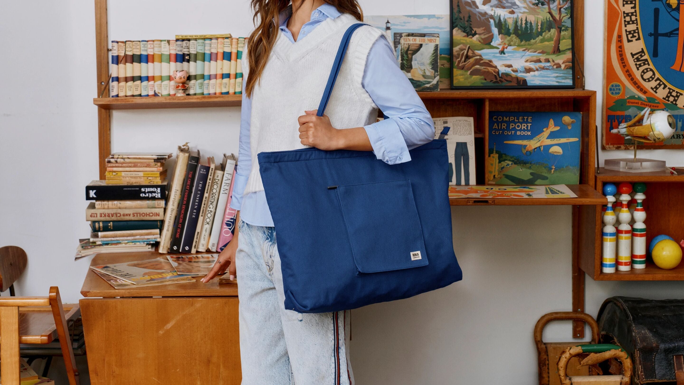 Spacious & Stylish Tote Bags – ROKA London