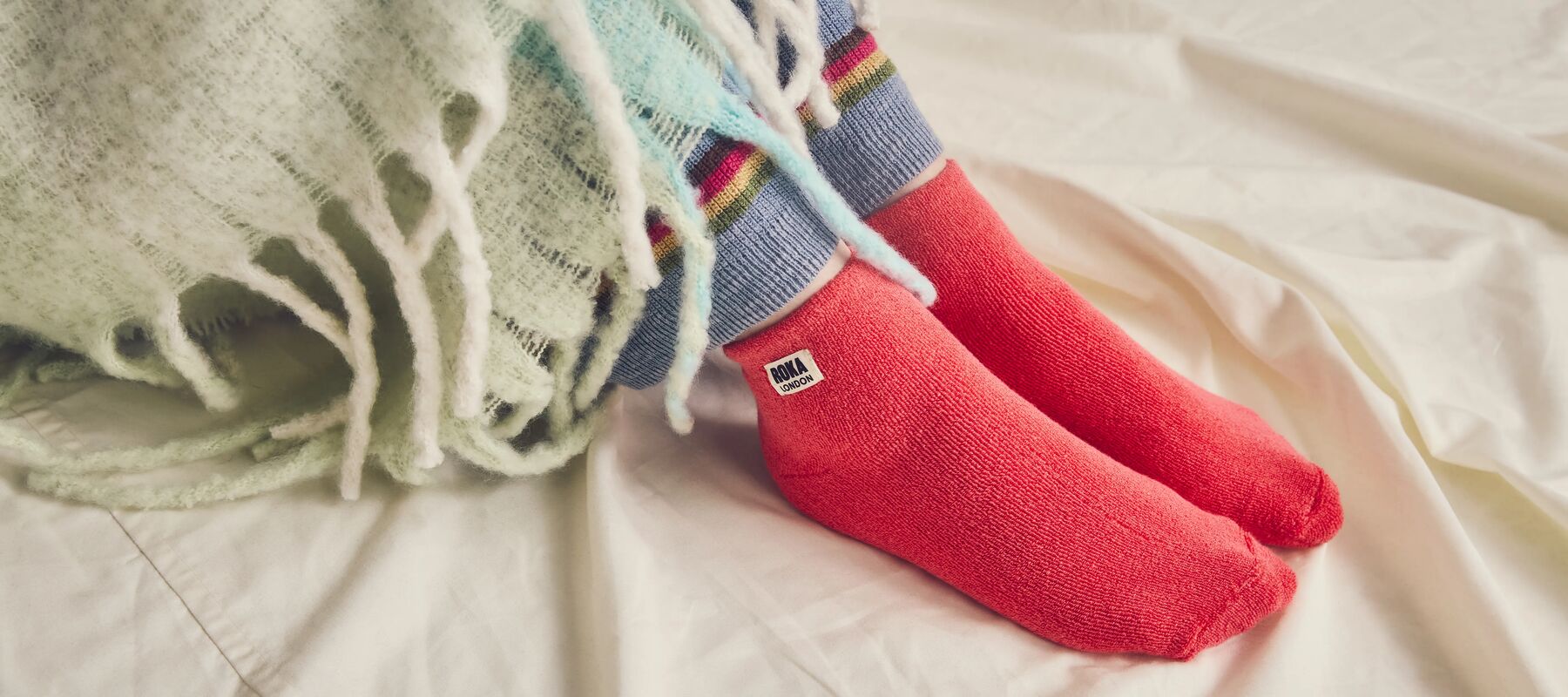 Watford Crop Socks