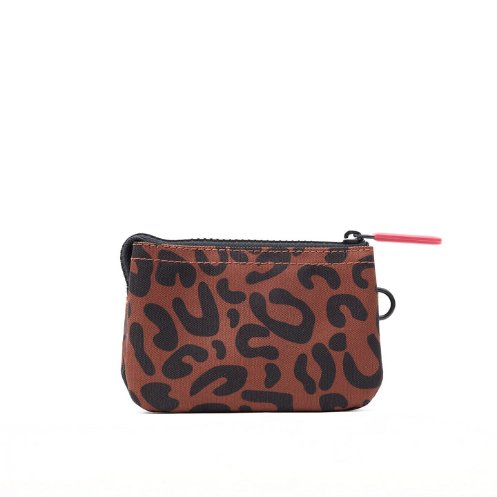 Carnaby Scarlet Leopard Print Recycled Canvas