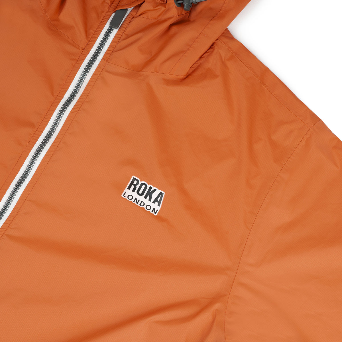 Holborn Rain Jacket in Burnt Orange