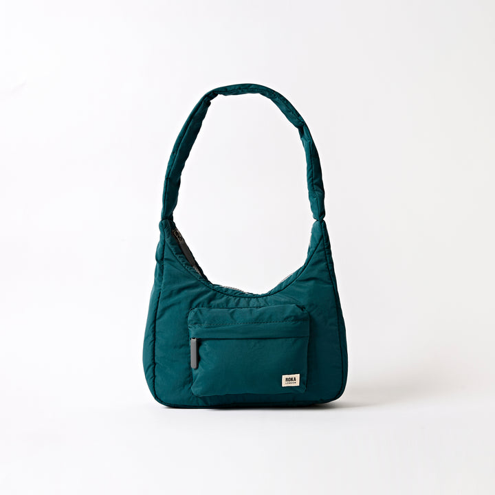 Belsize Handbag Teal Taslon