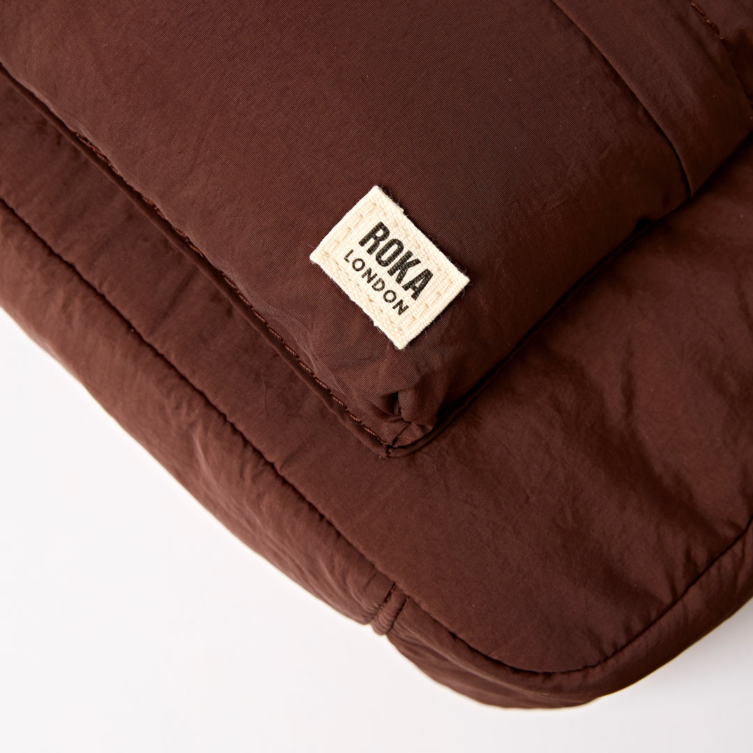 Belsize Handbag Chocolate Taslon