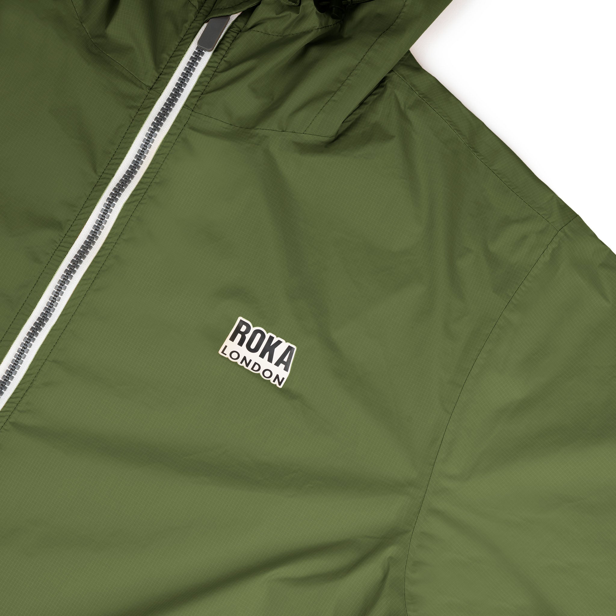Holborn Rain Jacket in Avocado – ROKA London