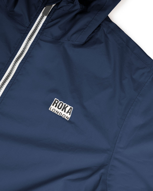 Holborn Rain Jacket in Deep Blue