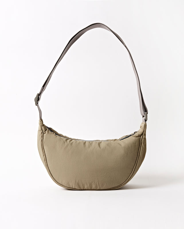 Farringdon Half Moon Bag in Taupe