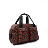 Gatwick Carry-On Duffel Bag in Scarlet Leopard