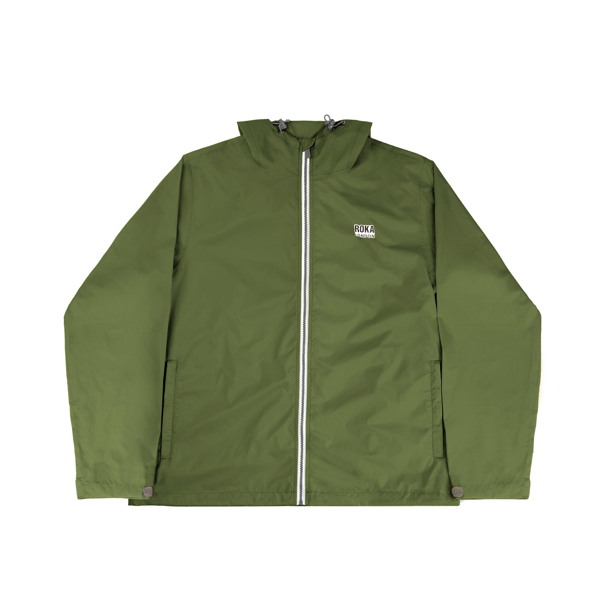 Holborn Rain Jacket in Avocado – ROKA London