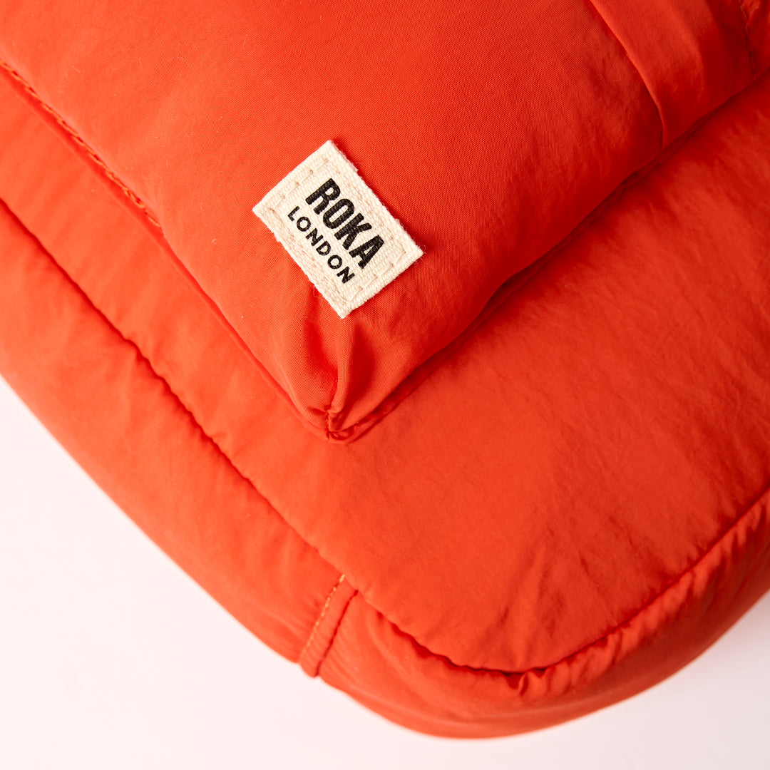 Belsize Handbag Tangerine Taslon