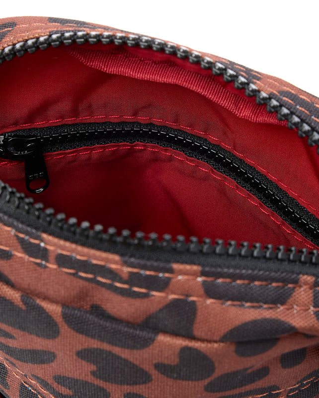 Bond Pocket Crossbody Bag in Scarlet Leopard