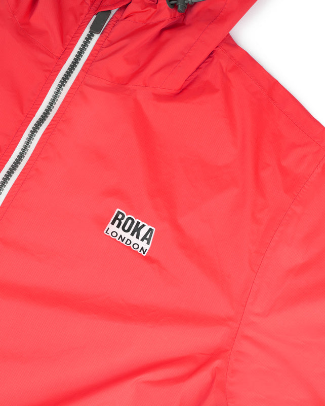 Holborn Rain Jacket in Poppy