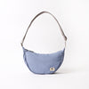 Farringdon Half Moon Bag in Retro Blue