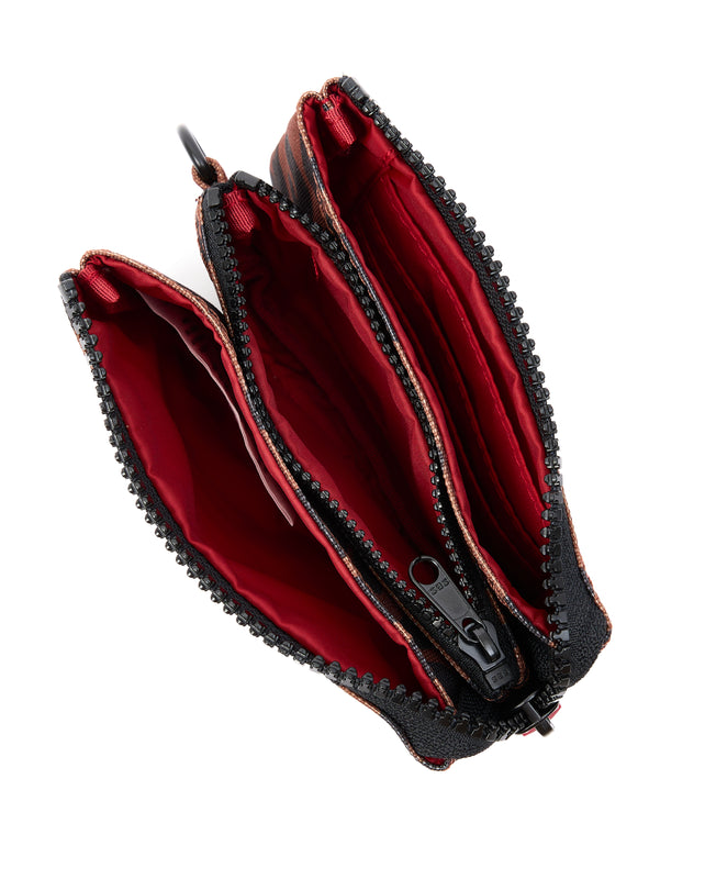 Carnaby Wallet in Scarlet Leopard