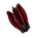 Carnaby Wallet in Scarlet Leopard