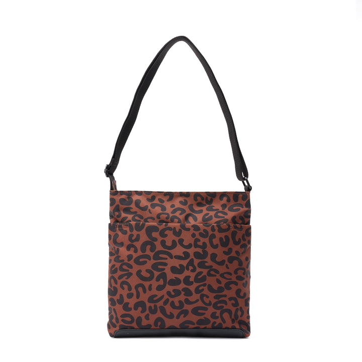 Kennington B Scarlet Leopard Print Recycled Canvas