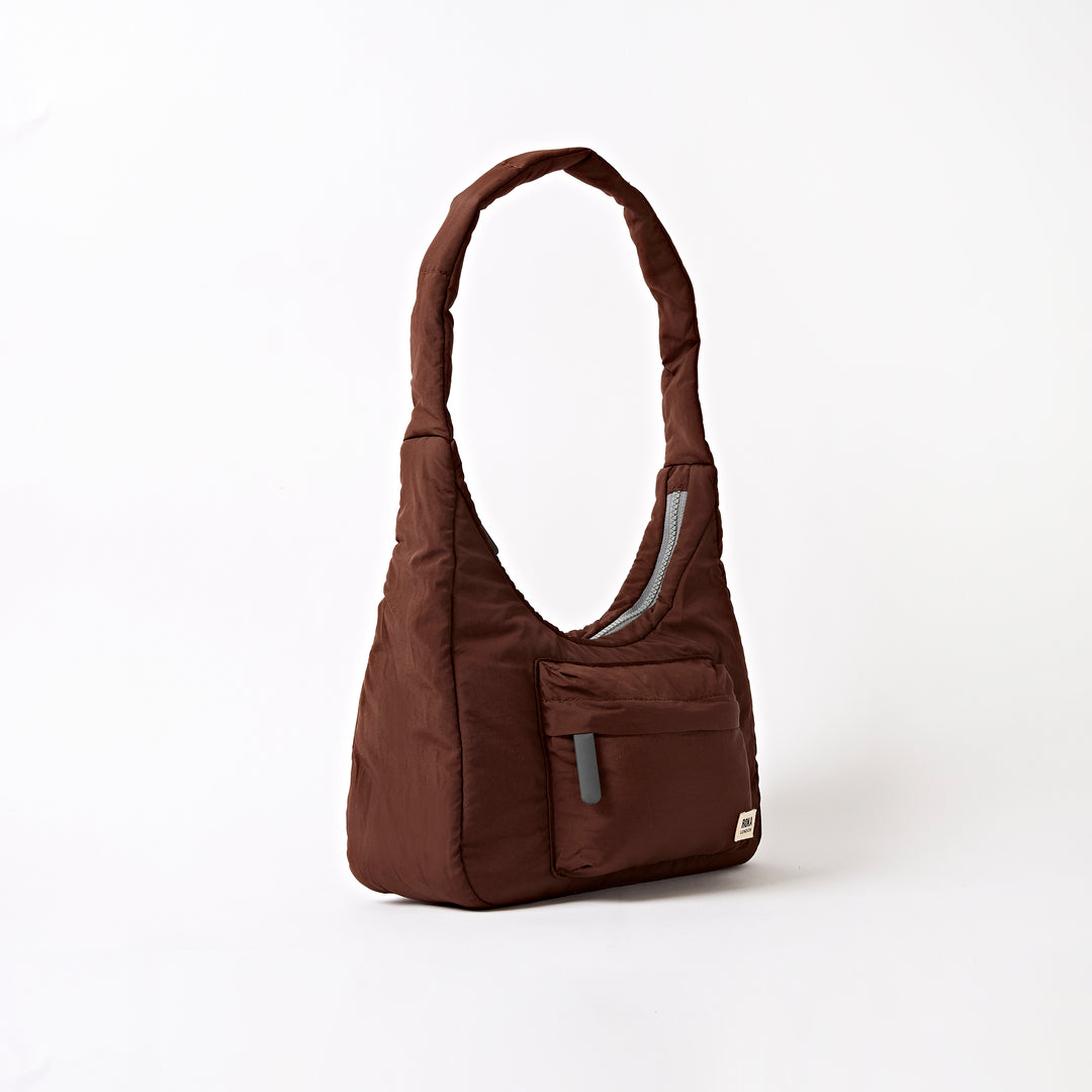 Belsize Handbag Chocolate Taslon