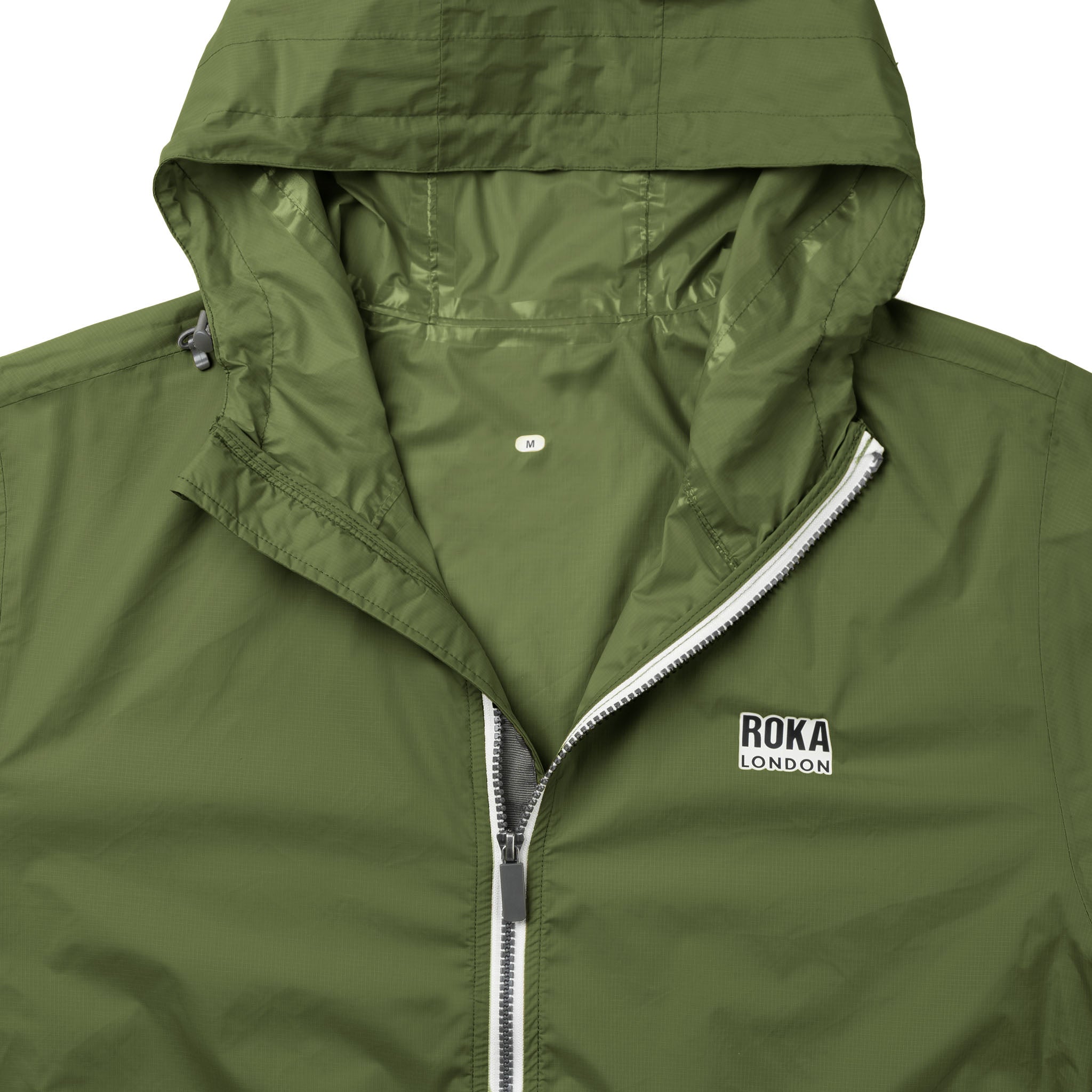 Holborn Rain Jacket in Avocado – ROKA London