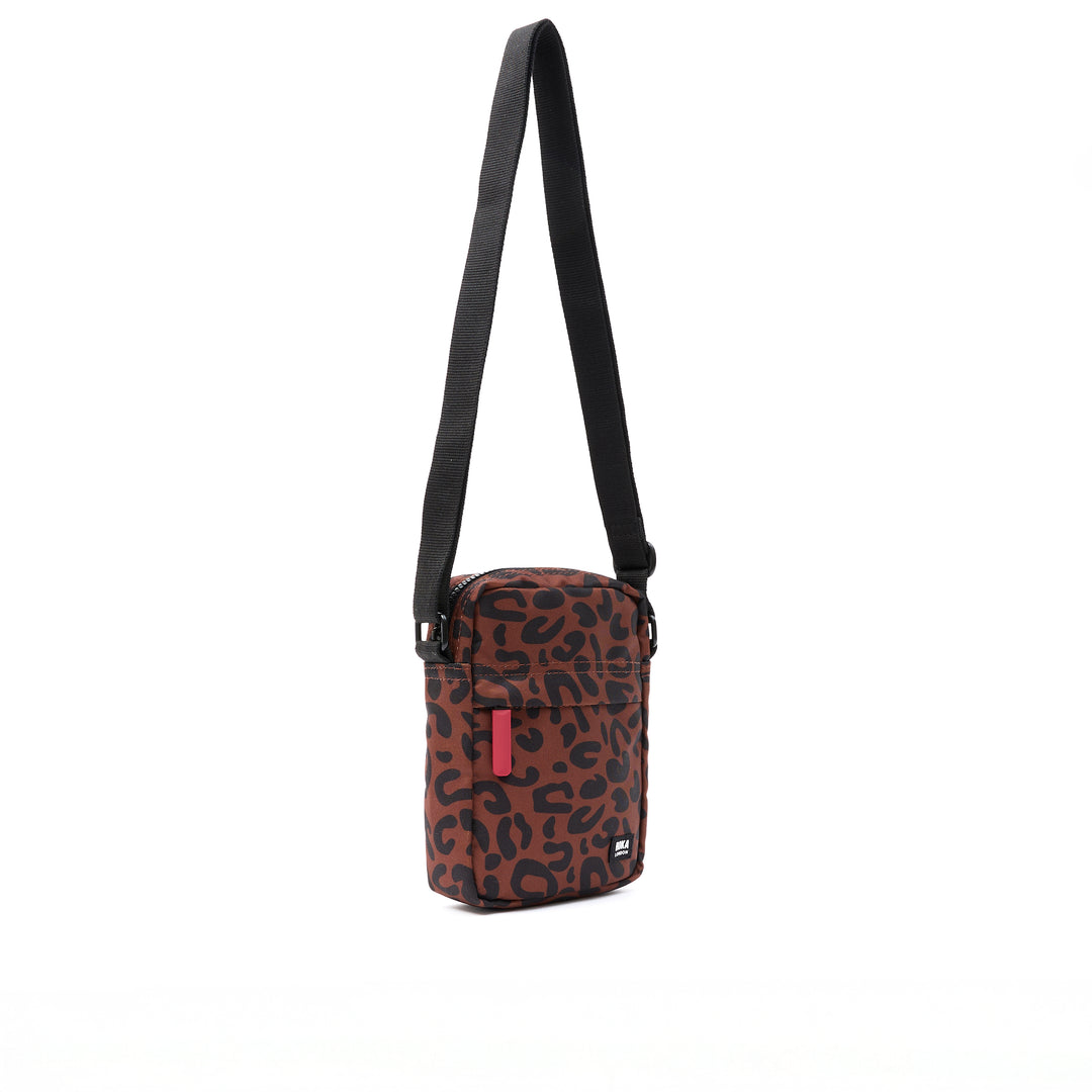 Bond Scarlet Leopard Print Recycled Canvas