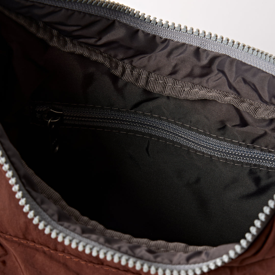 Belsize Handbag Chocolate Taslon