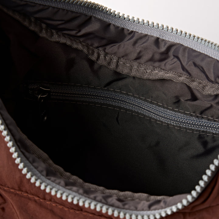 Belsize Handbag Chocolate Taslon