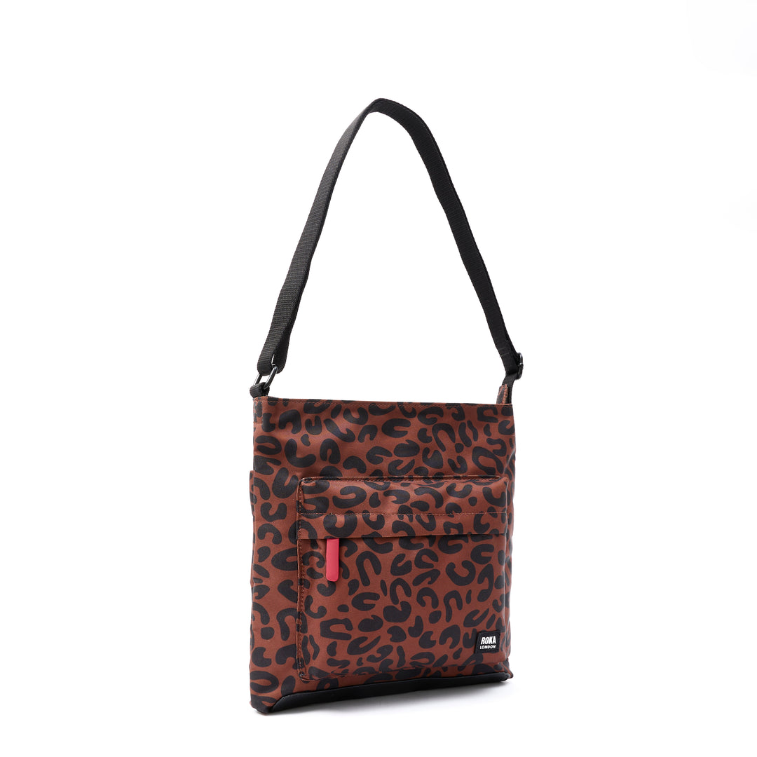 Kennington B Scarlet Leopard Print Recycled Canvas