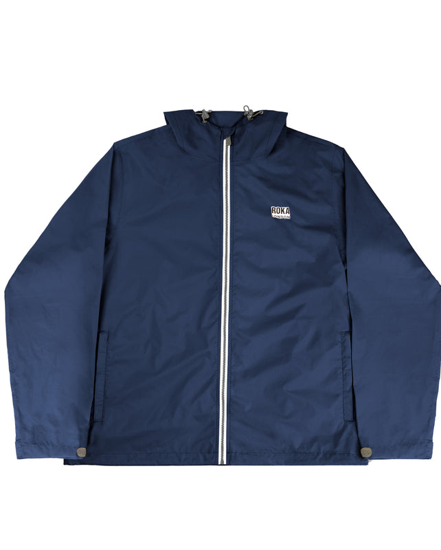 Holborn Rain Jacket in Deep Blue