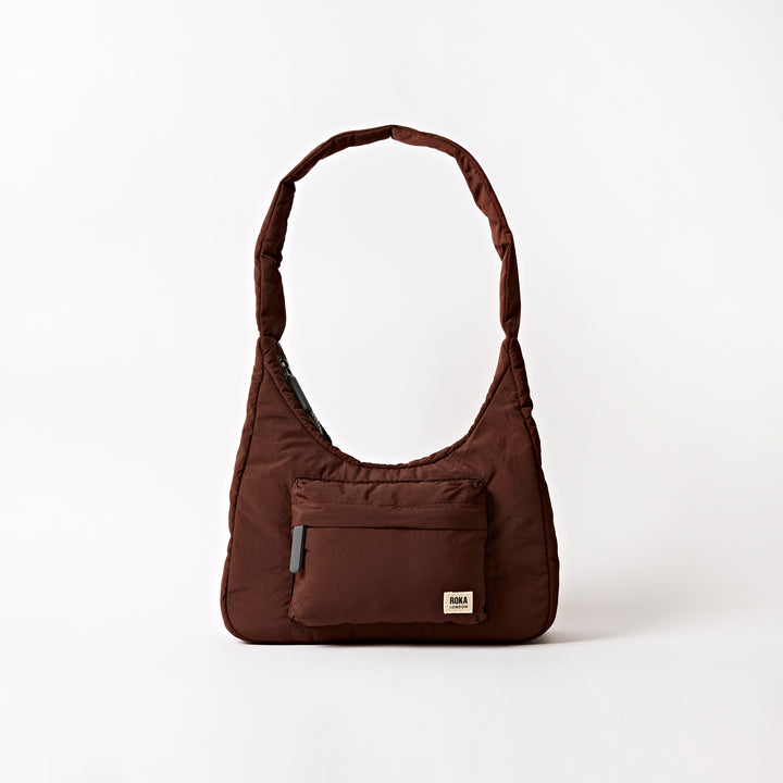 Belsize Handbag Chocolate Taslon