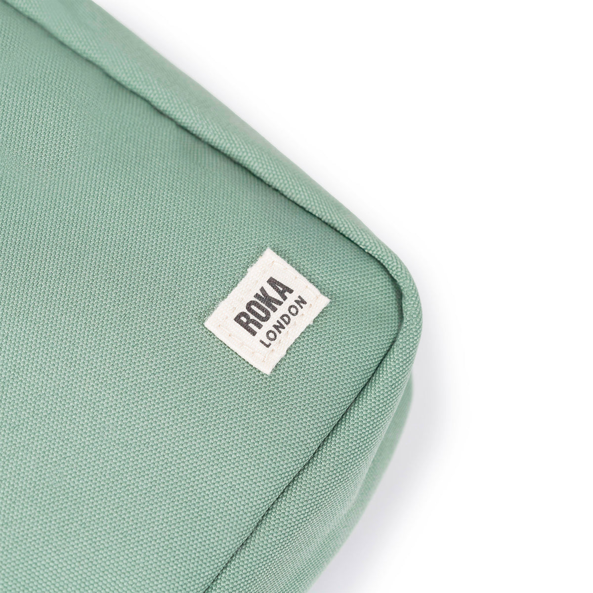 Bond Pocket Crossbody Bag in Frost Recycled Canvas