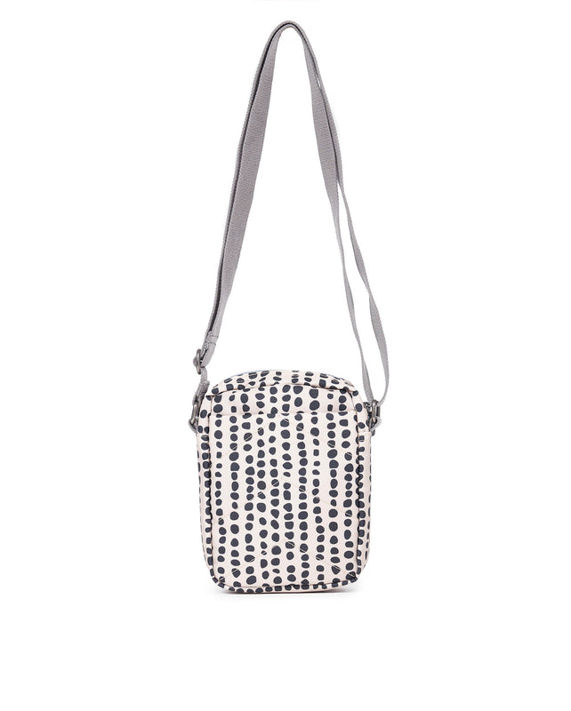 Bond Pocket Crossbody Bag in Linear Dot