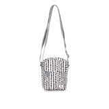 Bond Pocket Crossbody Bag in Linear Dot