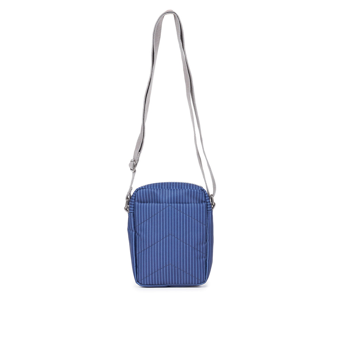 Bond Pocket Crossbody Bag in Dark Denim Pin Stripe