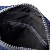 Bond Pocket Crossbody Bag in Dark Denim Pin Stripe