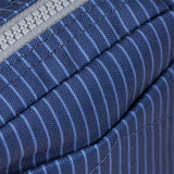 Bond Pocket Crossbody Bag in Dark Denim Pin Stripe