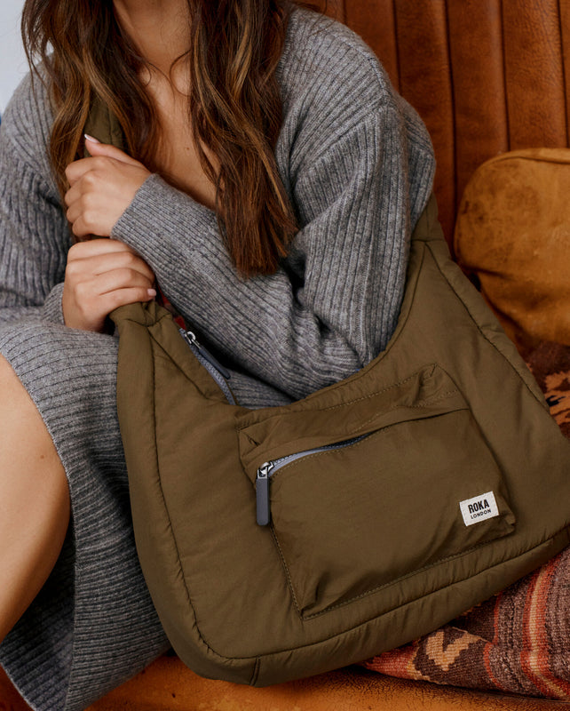 Belsize Crossbody Bag in Moss